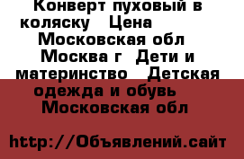 Конверт пуховый в коляску › Цена ­ 2 000 - Московская обл., Москва г. Дети и материнство » Детская одежда и обувь   . Московская обл.